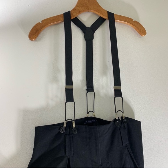 LES FOLIES D’HARRY pant Capris pleated with suspenders - Picture 2 of 13